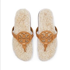 Tory Burch Miller Cloud Shearling size 6.5